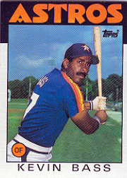 1986 Topps Baseball Cards      458     Kevin Bass